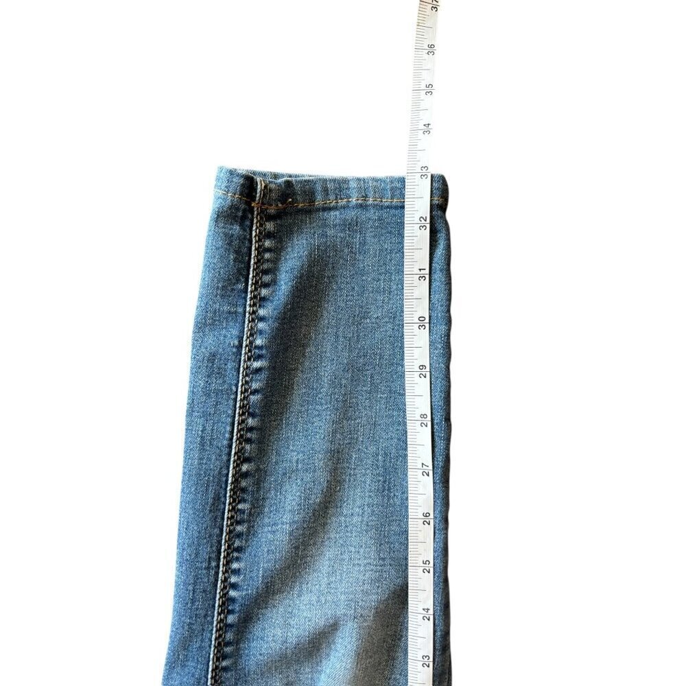 True Craft Women's Blue Distressed Skinny Jeans - Picture 7 of 7